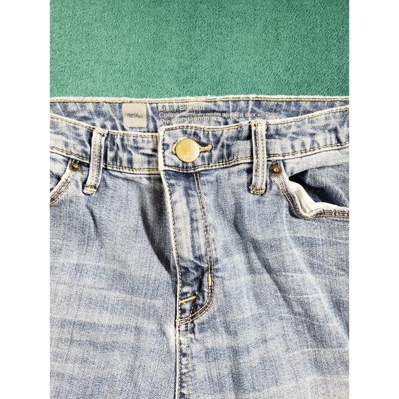 Mossimo Jeans Size 8 Womens Blue Stretch Denim Pants Ladies Mid Rise Bootcut - Picture 5 of 11